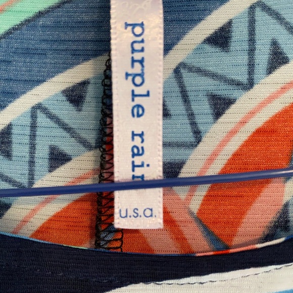 Bodycon dress asymmetrical print - Picture 5 of 6